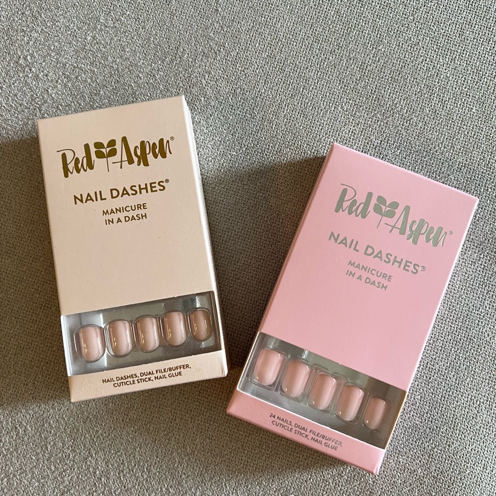 RedAspen naildash bundle Kathryn andthe Ballet Slippers& Winnie’s in White Sands